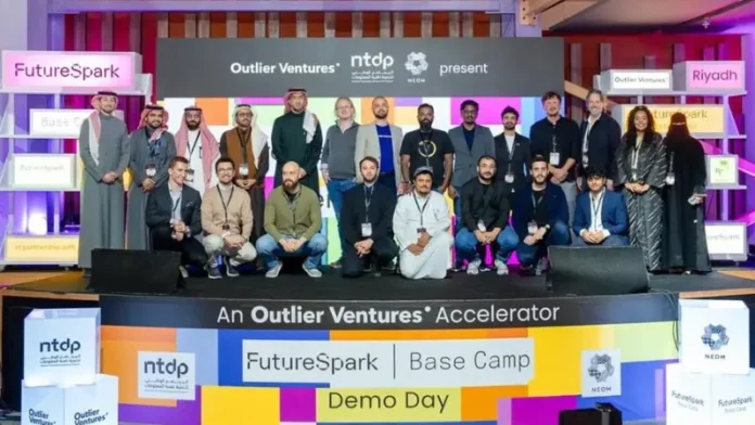 Outlier Ventures, the world's leading deep tech Web3 accelerator, has successfully concluded its inaugural FutureSpark Base Camp in Riyadh. The program was conducted in strategic partnership with Saudi Arabia’s National Technology Development Program (NTDP) and was supported by NEOM, providing participants with essential resources and expert guidance.