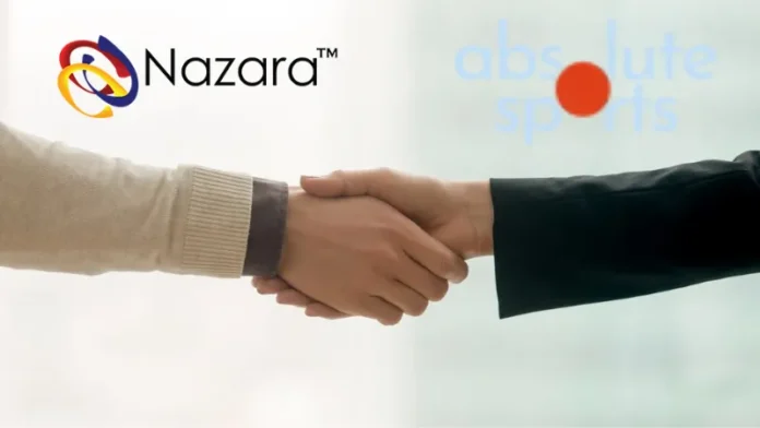 Nazara Technologies Buys 8.97% Stake in Absolute Sports for ₹69.17 Crore