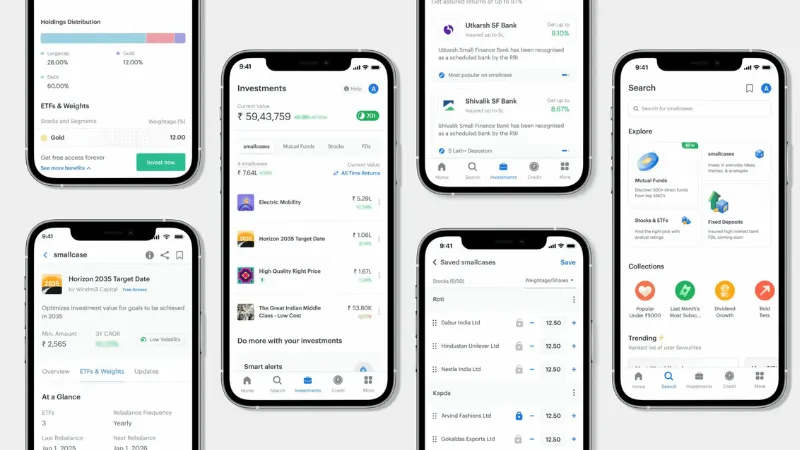 smallcase Raises $50Million in Series D Round Funding