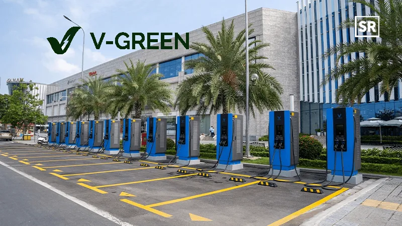 V-GREEN to Build 63,000 EV Chargers Across Indonesia