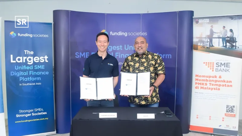 Funding Societies & CEDAR Partner to Support Malaysian SMEs with $12M Funding