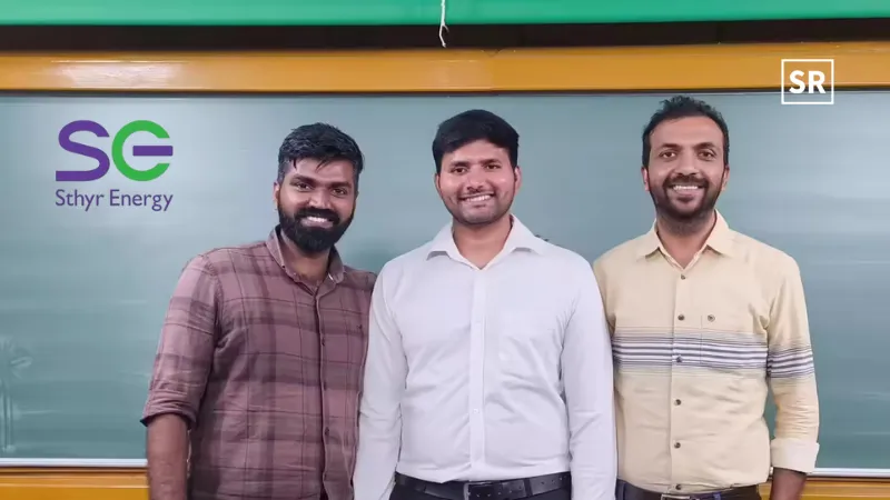 Sthyr Energy Raises $1 Million in Seed Funding