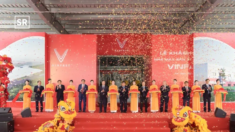 VinFast Opens New Electric Vehicle Factory in Hà Tĩnh
