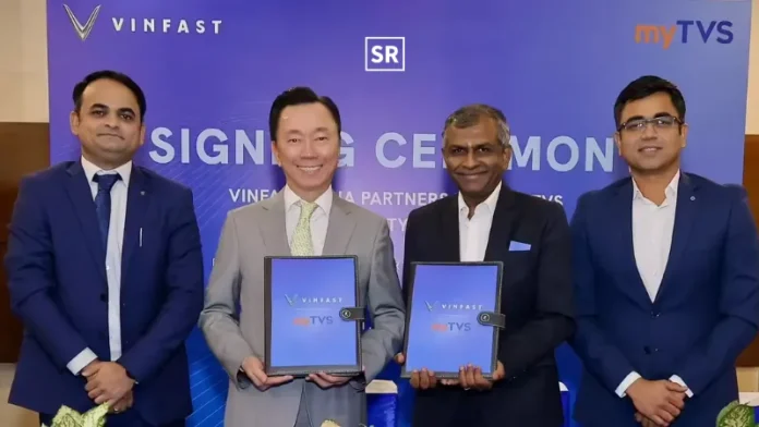VinFast Partners with myTVS to Strengthen After-Sales Service Network Across India