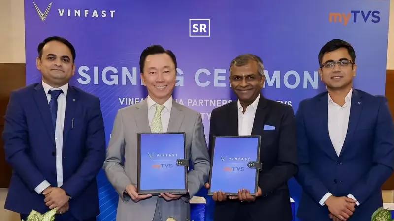VinFast Partners with myTVS to Strengthen After-Sales Service Network Across India