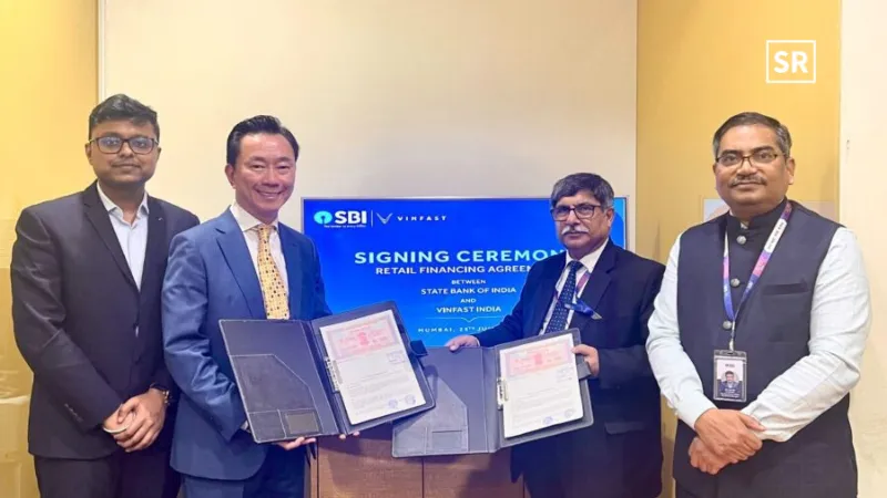 VinFast India Teams Up with SBI to Provide Easy EV Financing