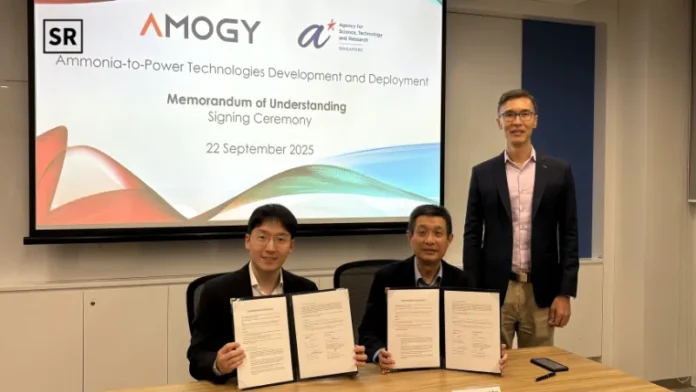 Amogy Teams Up with ASTAR to Boost Ammonia-Powered Solutions for Singapore’s Green Economy