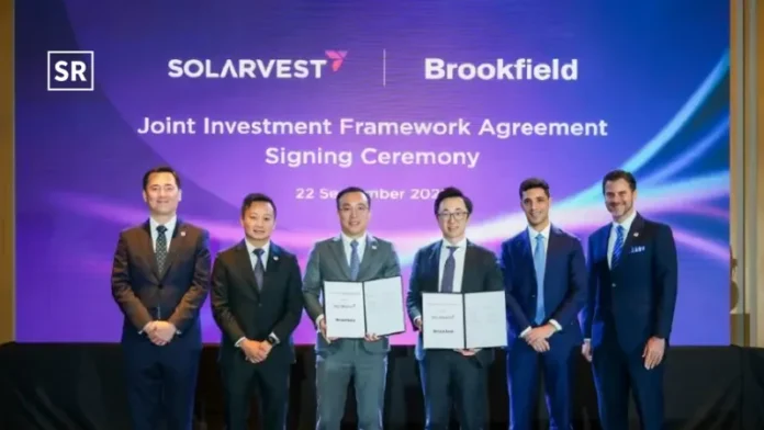 Brookfield and Solarvest Join Forces to Deliver Over 1.5 GW of Renewable Energy in Malaysia
