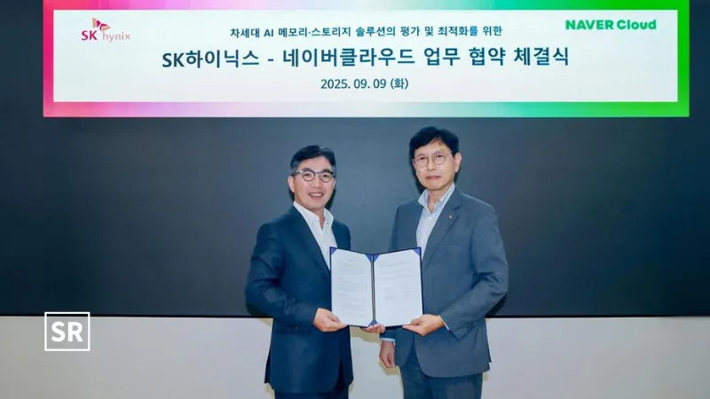 SK Hynix Teams Up with Naver Cloud to Boost AI Products