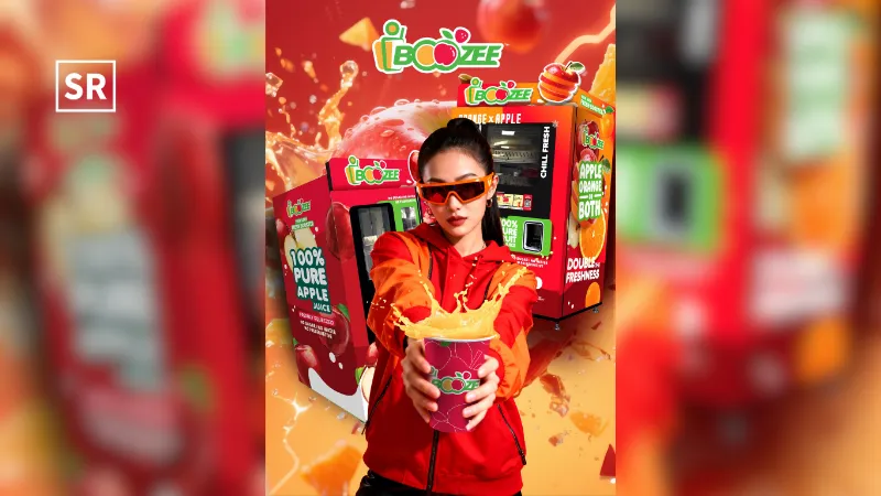 iBoozee Unveils Asia’s First Smart Robotic Juice Machines in Singapore