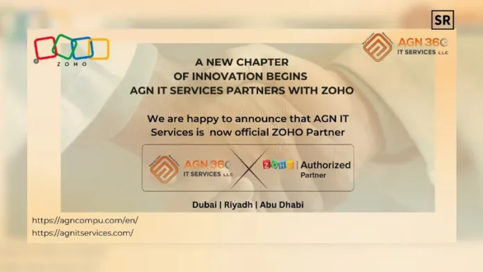 AGN IT Services Becomes Official Zoho Partner to Support Businesses in UAE and Saudi Arabia AGN IT Services Becomes Official Zoho Partner to Support Businesses in UAE and Saudi Arabia