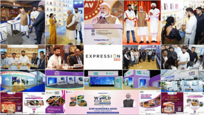 Expression 360 Architects an Unforgettable Narrative of Innovation and Heritage at World Food India 2025