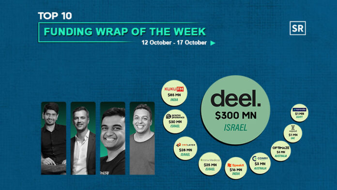 Funding Wrap of The Week Asian Startups Funding Roundup 12 October – 17 October