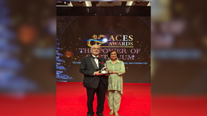 Dr. Shardul S. Shroff Honoured with ACES 2025 Lifetime Achievement Award for Exemplary Leadership and Impact Across Asia