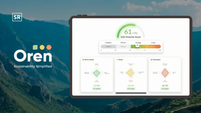 Oren Introduces Free AI-Powered ESG Tool to Kickstart Corporate Sustainability Efforts