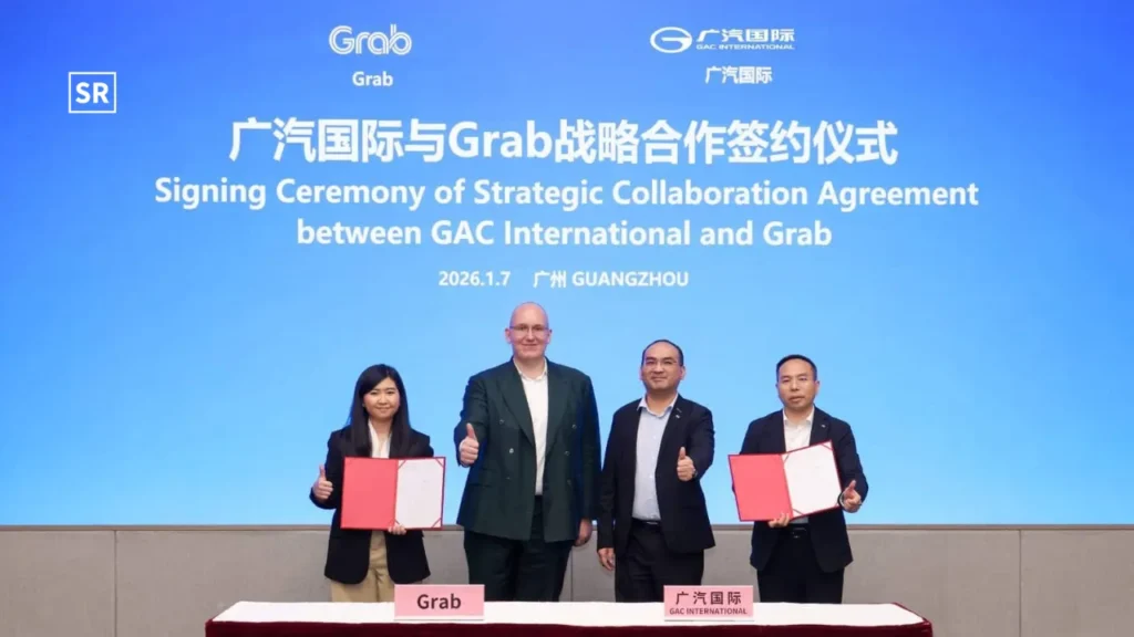 Grab Partners with GAC to Expand Electric Vehicle Fleets Across Southeast Asia