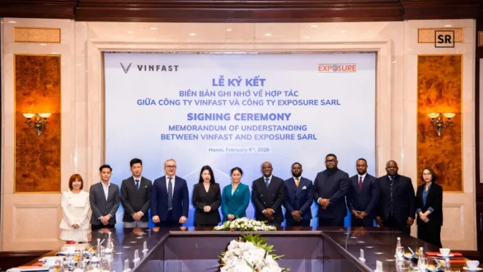 VinFast and Exposure SARL Sign MoU to Boost Green Transportation in DR Congo