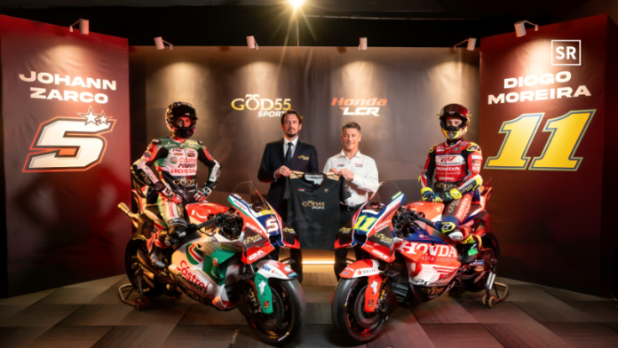 GOD55 Sports Proudly Joins Forces with Honda LCR Team in MotoGP