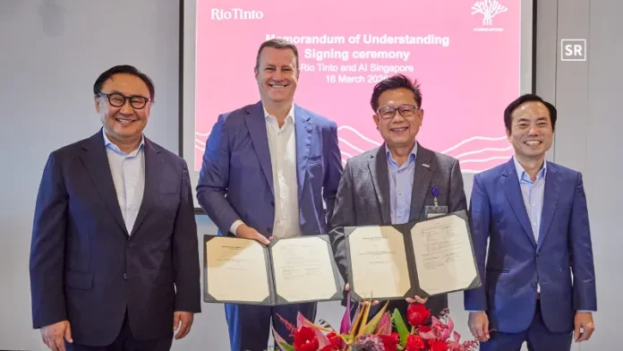 Rio Tinto Partners with AI Singapore to Boost AI Capabilities