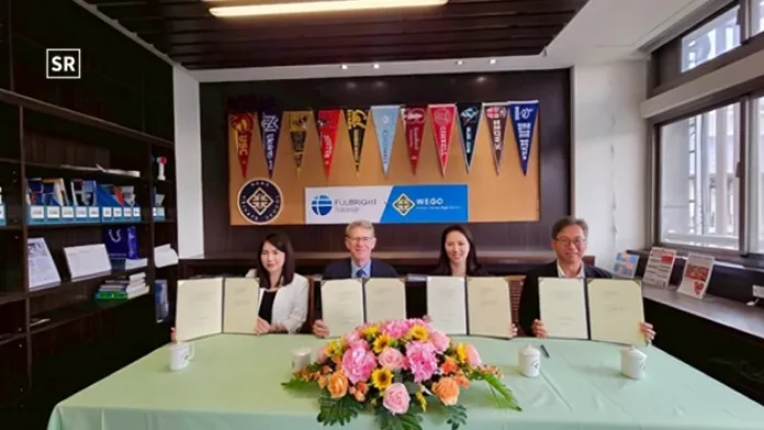Wego High School Teams Up with Fulbright Taiwan to Boost English and Critical Thinking