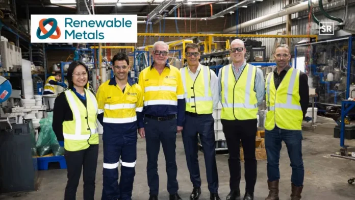 Renewable Metals raises $12 million in Series A round led by Clean Energy Finance Corporation