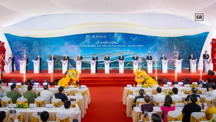Vingroup Starts Hanoi – Quang Ninh High-Speed Railway Project
