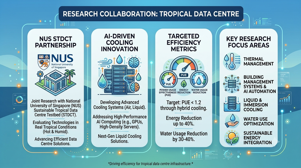 Johnson Controls to Support Tropical Data Centre Research