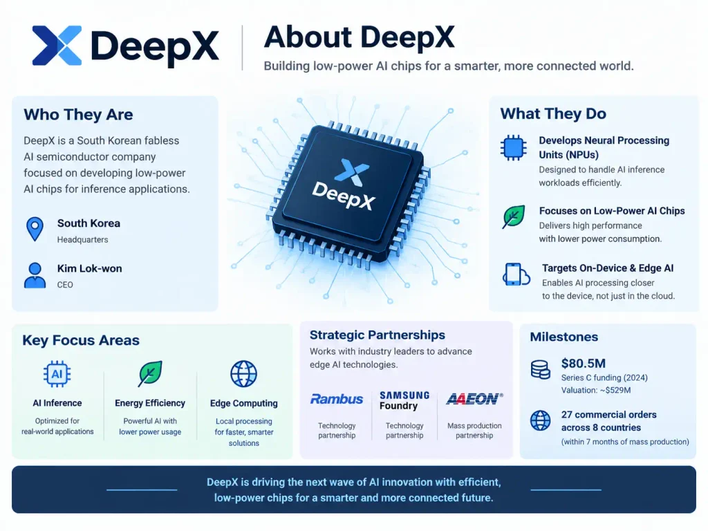 About DeepX company 