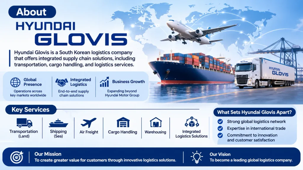 About Hyundai Glovis 