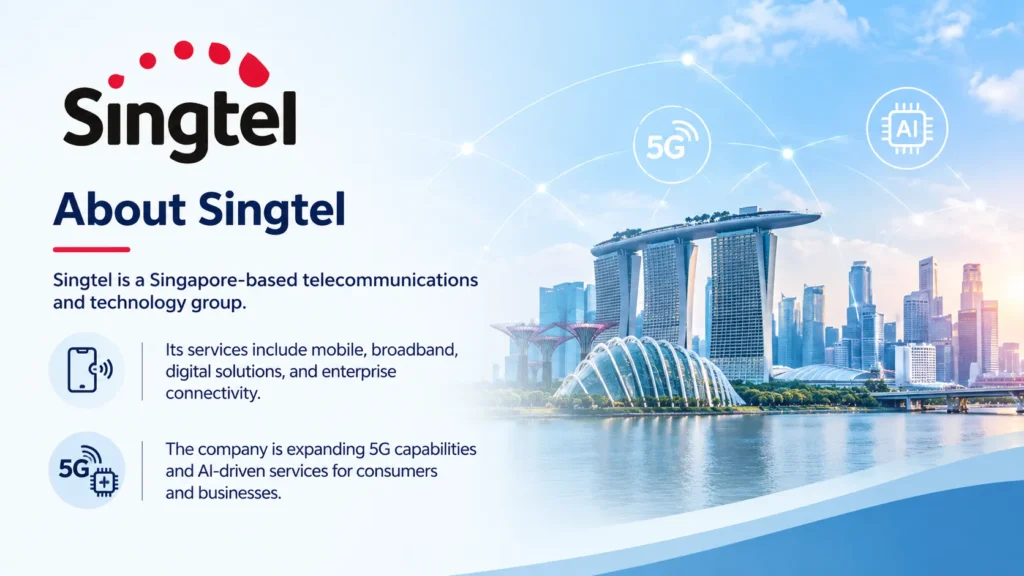 About Singtel company